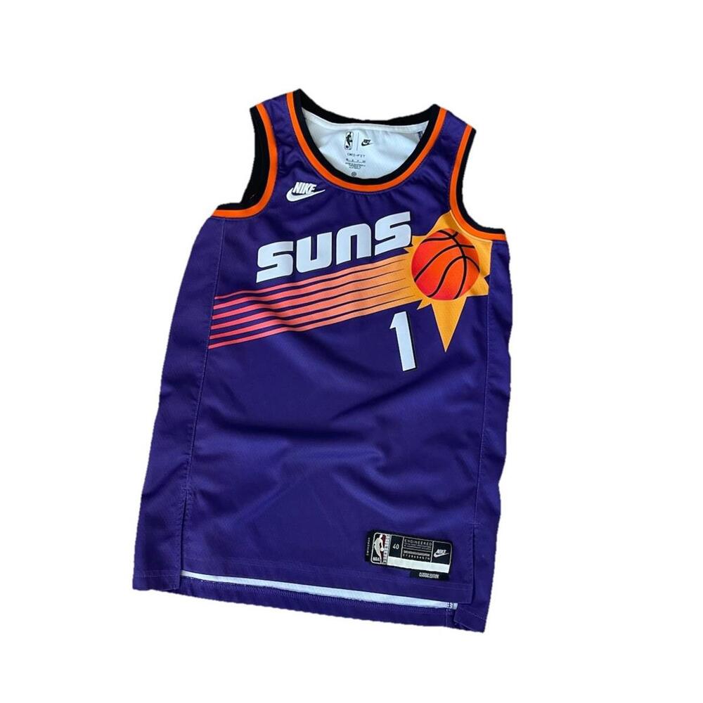 Nike Men Size 40 S Phoenix Suns Devin Booker Swingman Jersey Classic Edition H88